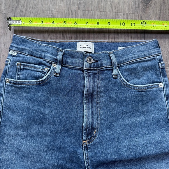 Citizens Of Humanity Dark Blue Olivia Jeans - Size 27 - Picture 7 of 12